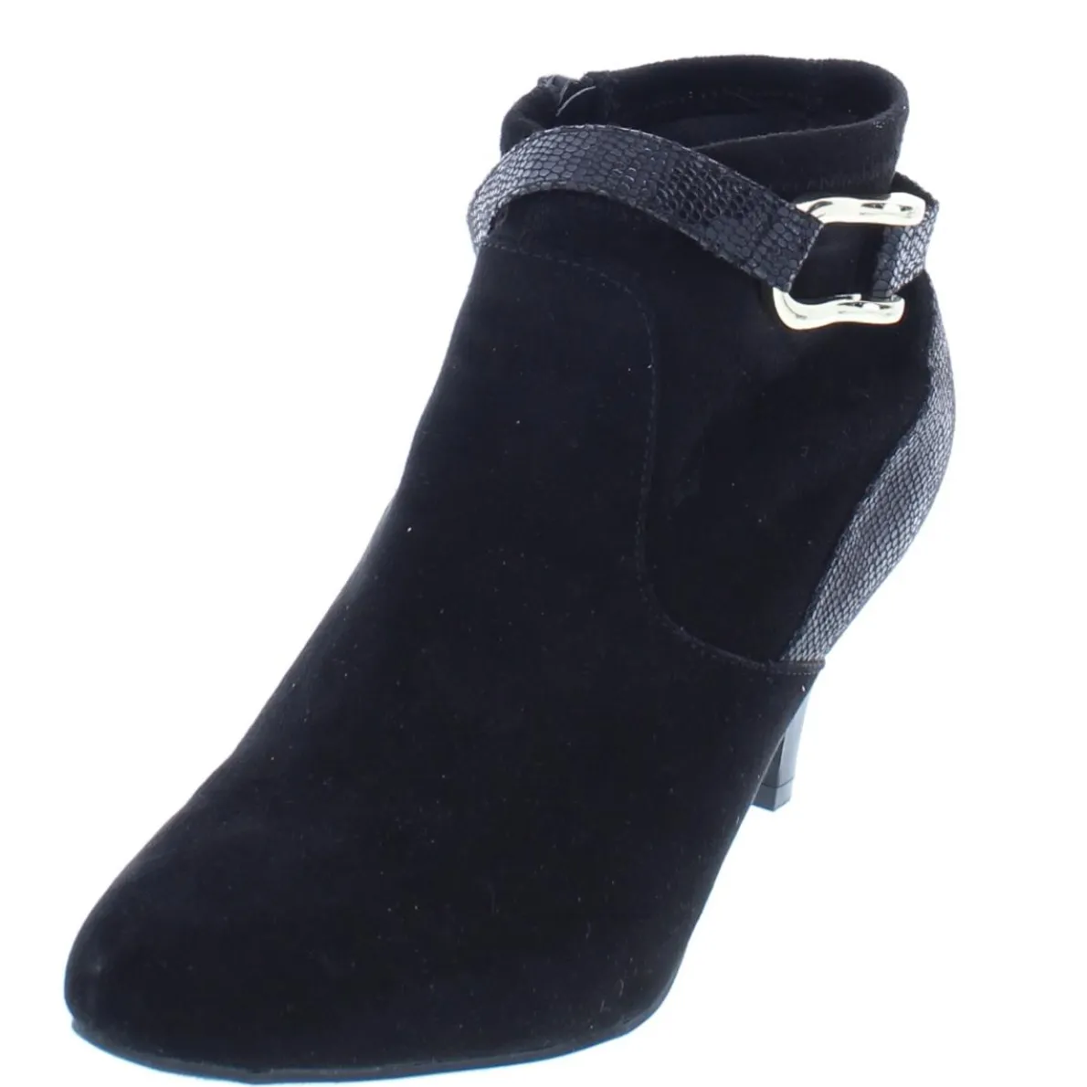 Maxinee Padded Insole Faux Suede Booties