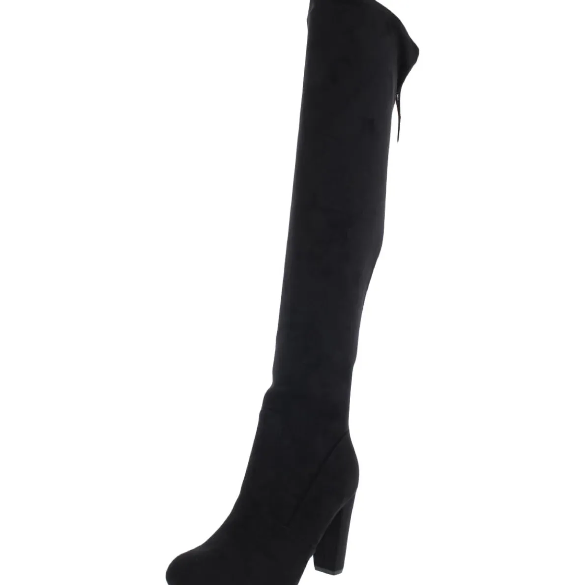Maya Padded Insole Faux Suede Over-The-Knee Boots