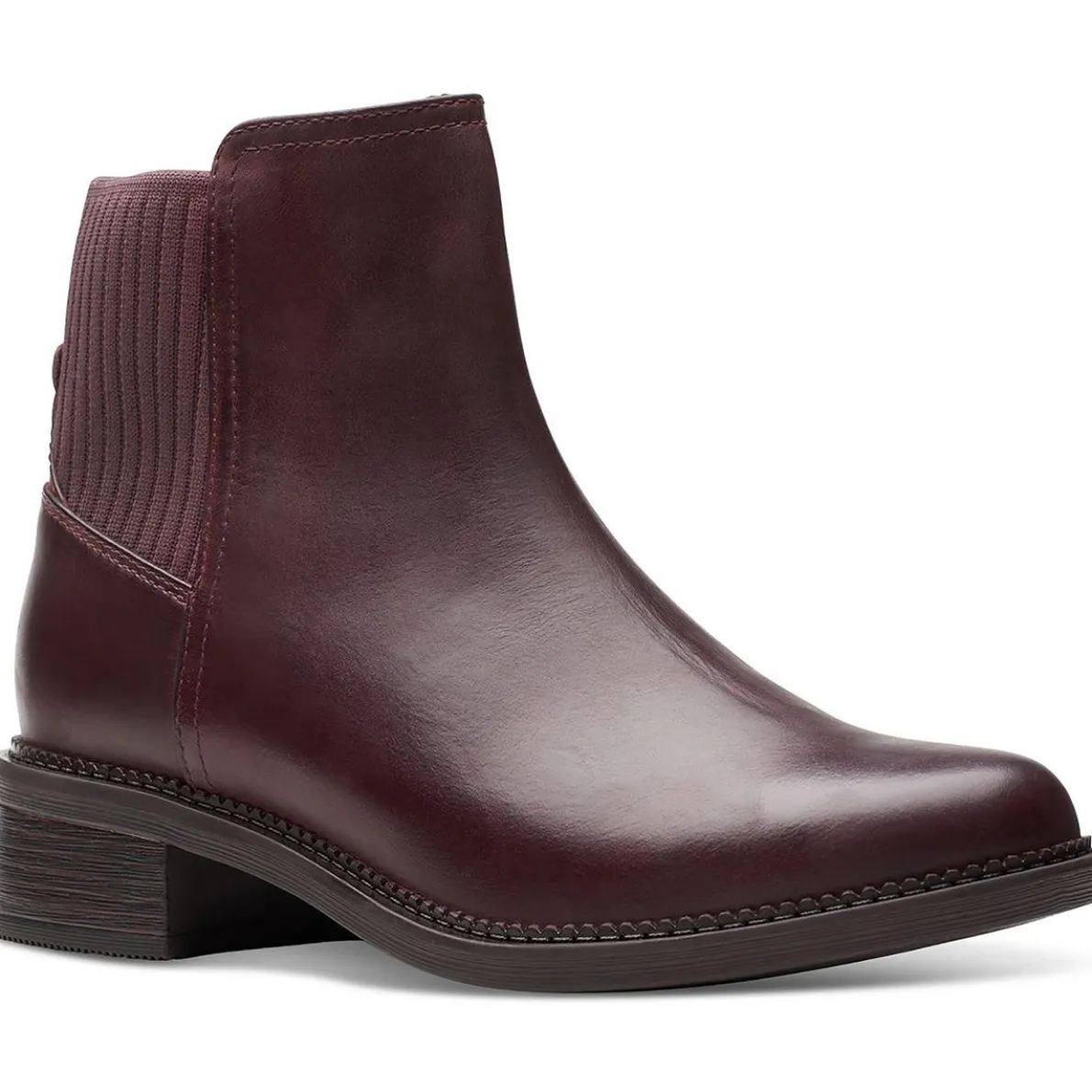 Maye Palm Leather Ankle Booties