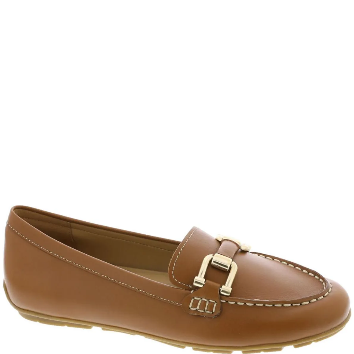 Megan Leather Slip On Loafers