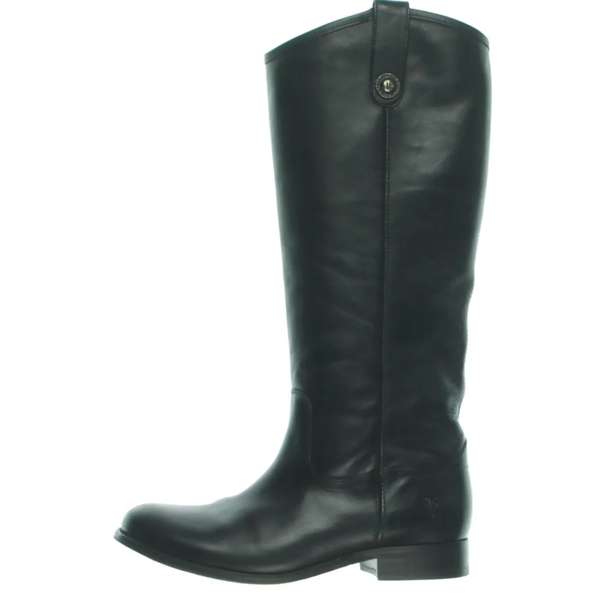 Melissa Button Leather Knee-High Riding Boots