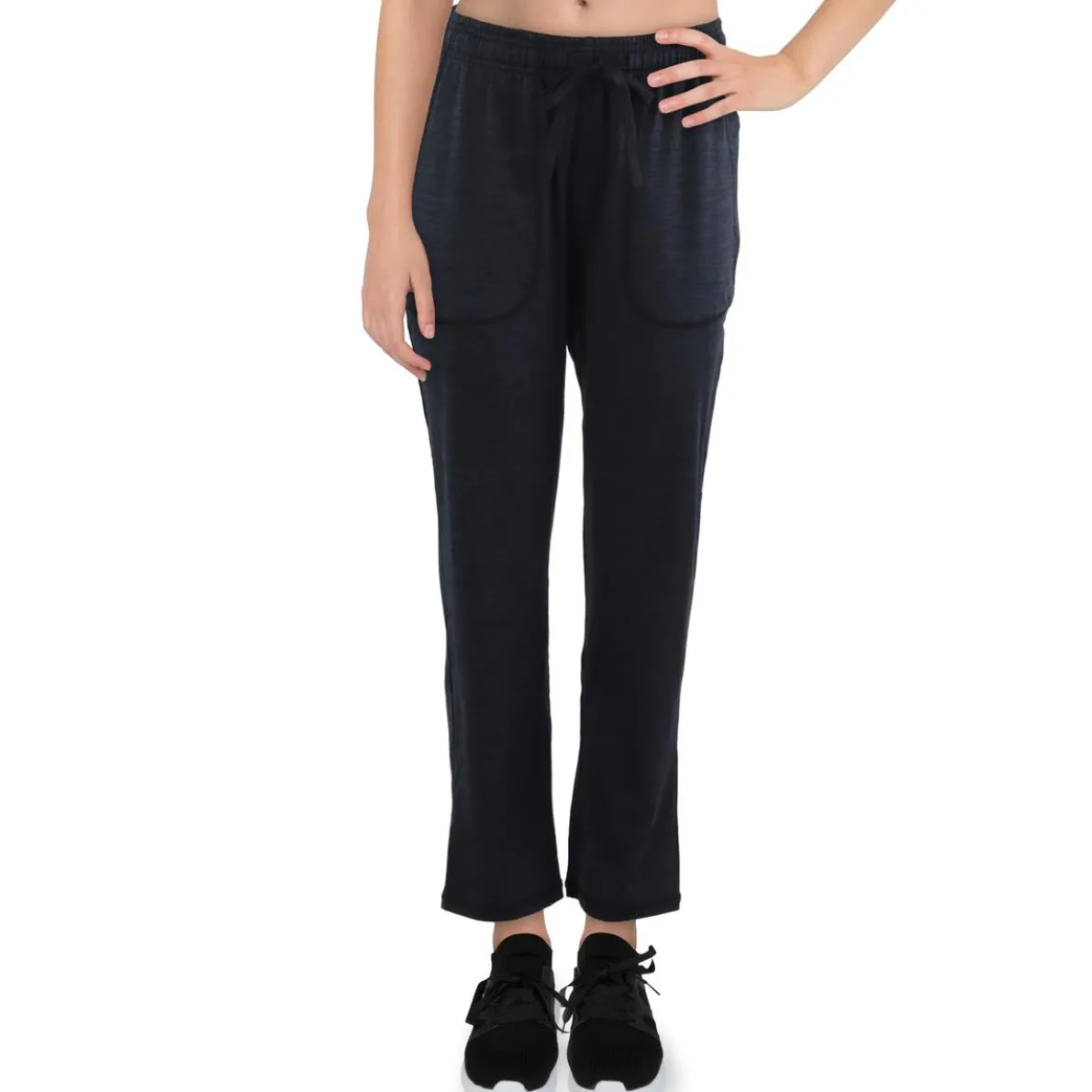 Heathered Capri Pants