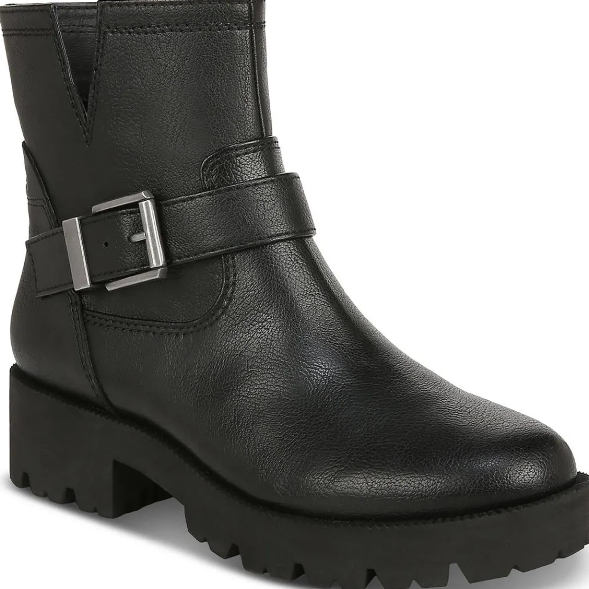 Miller Zipper Leather Booties