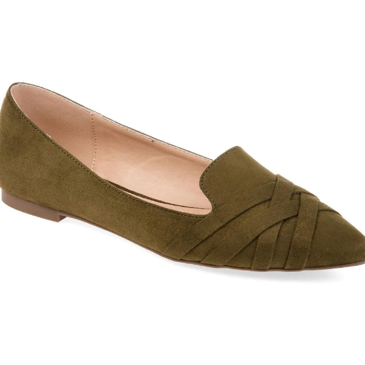 Mindee Faux Suede Slip On Loafers
