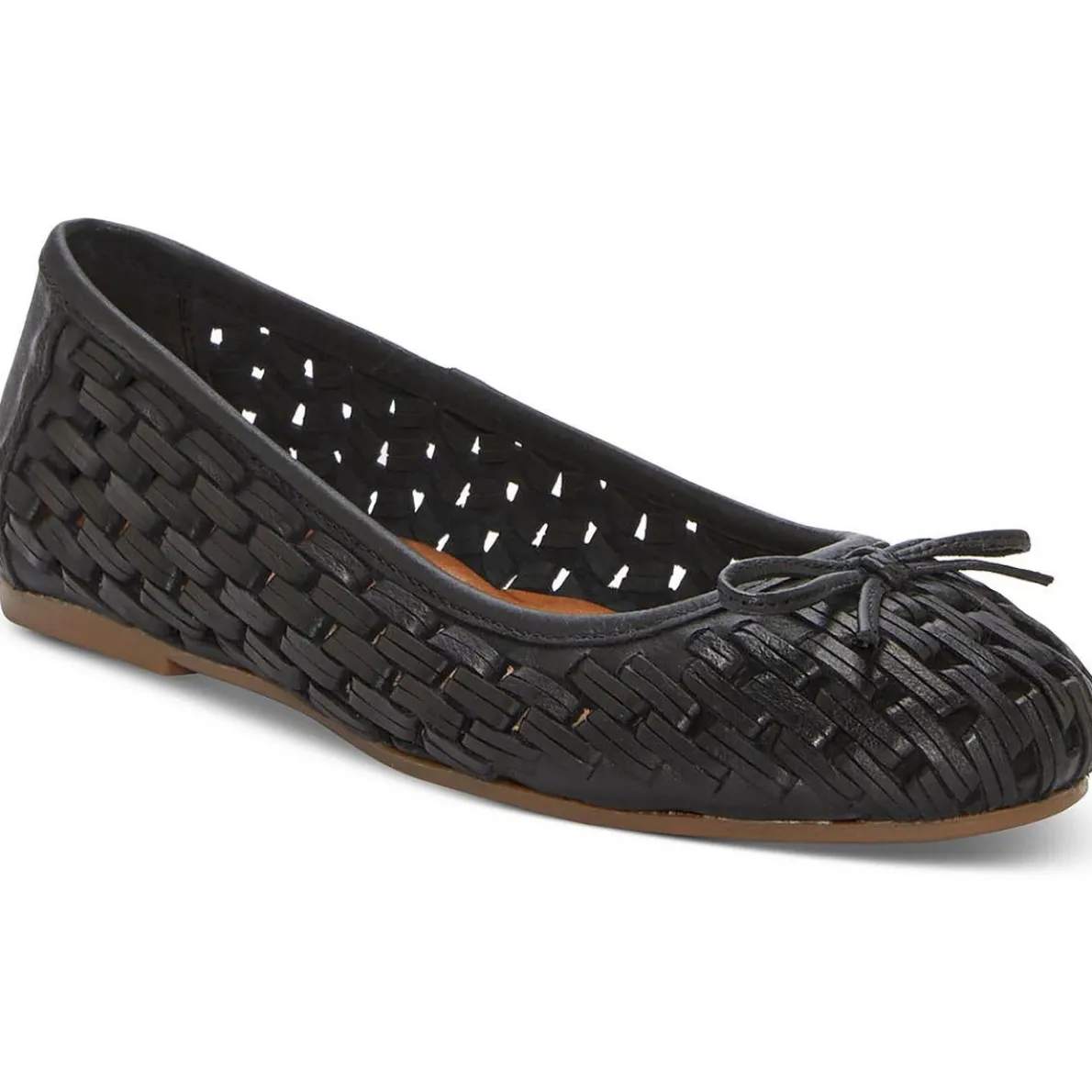MOGENI Leather Ballet Flats