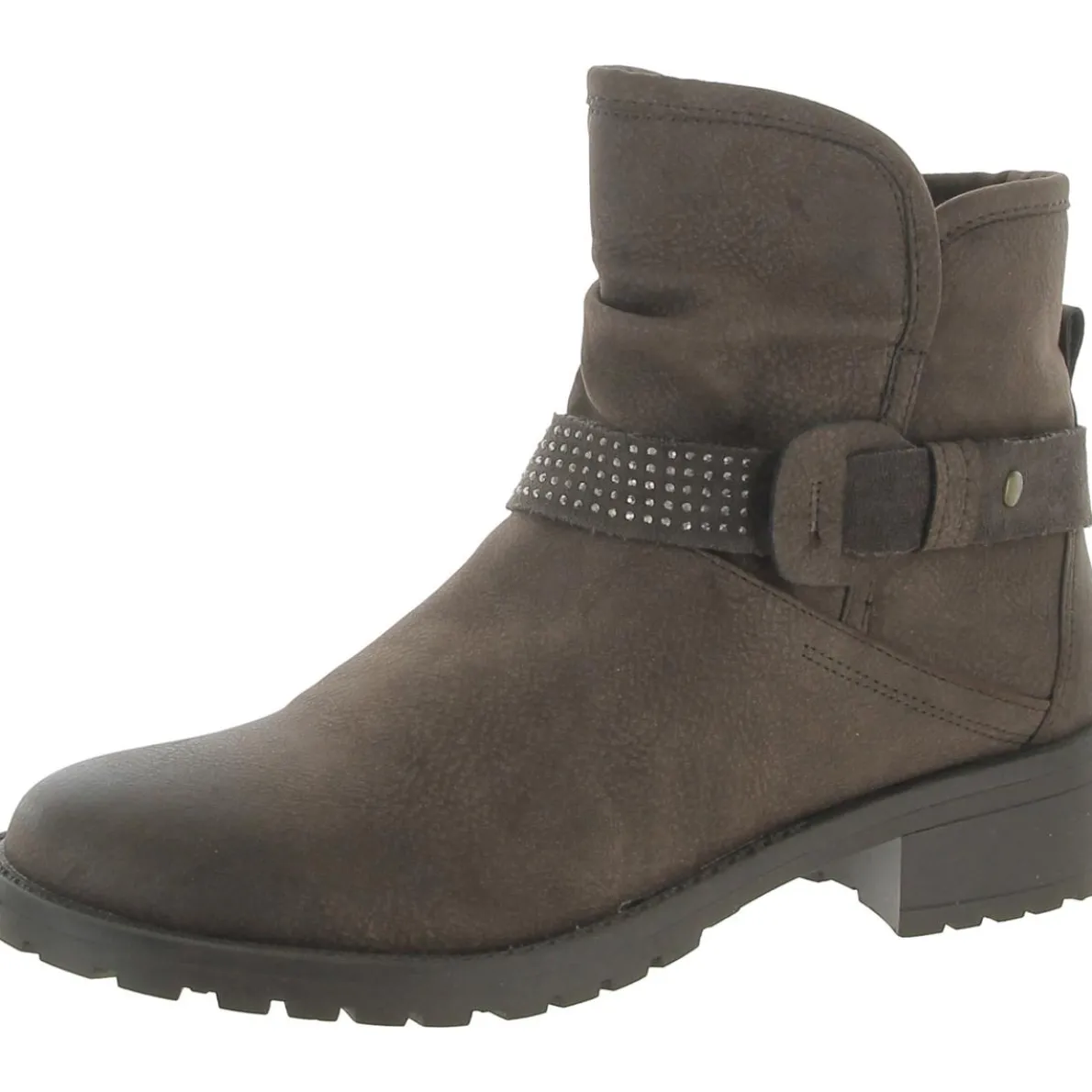 Moto Pull On Lug So Ankle Boots