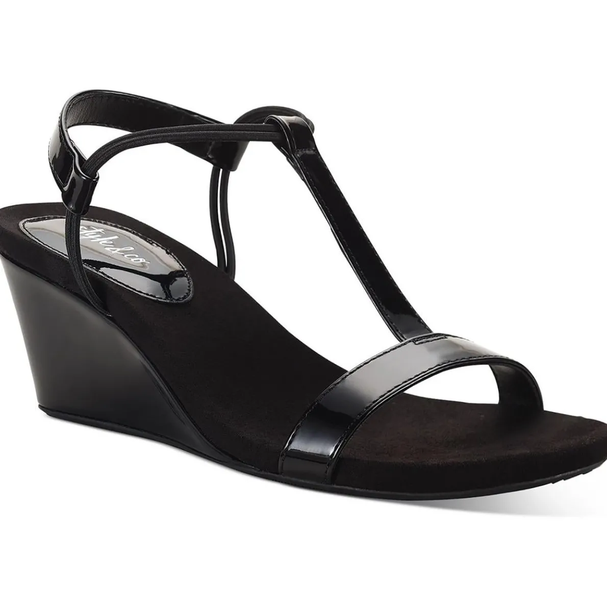 Mulan Dressy Slip On Wedge Sandals