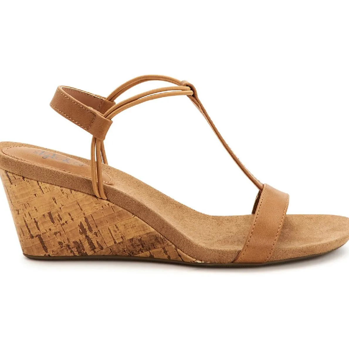 Mulan Dressy Slip On Wedge Sandals