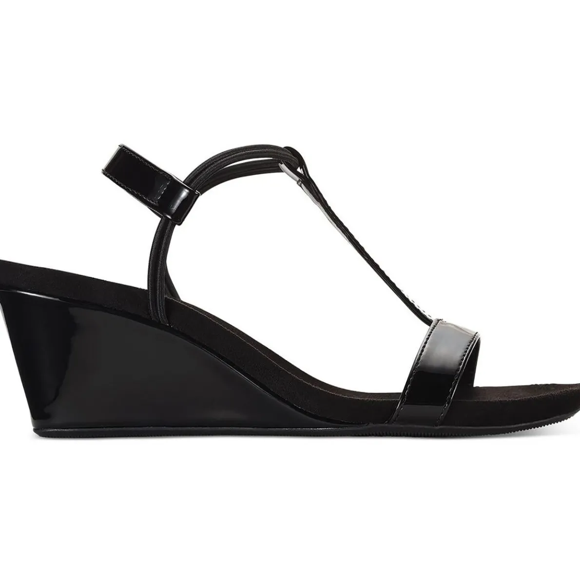 Mulan Dressy Slip On Wedge Sandals
