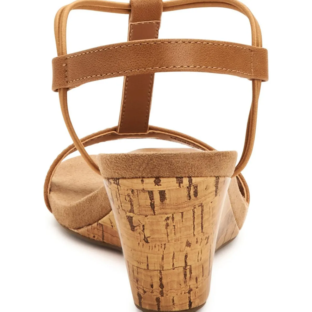 Mulan Dressy Slip On Wedge Sandals