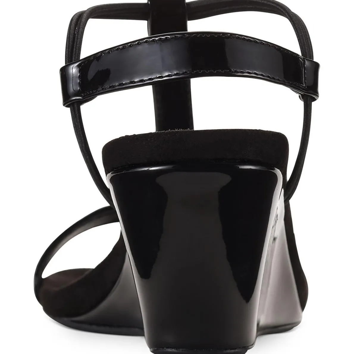 Mulan Dressy Slip On Wedge Sandals