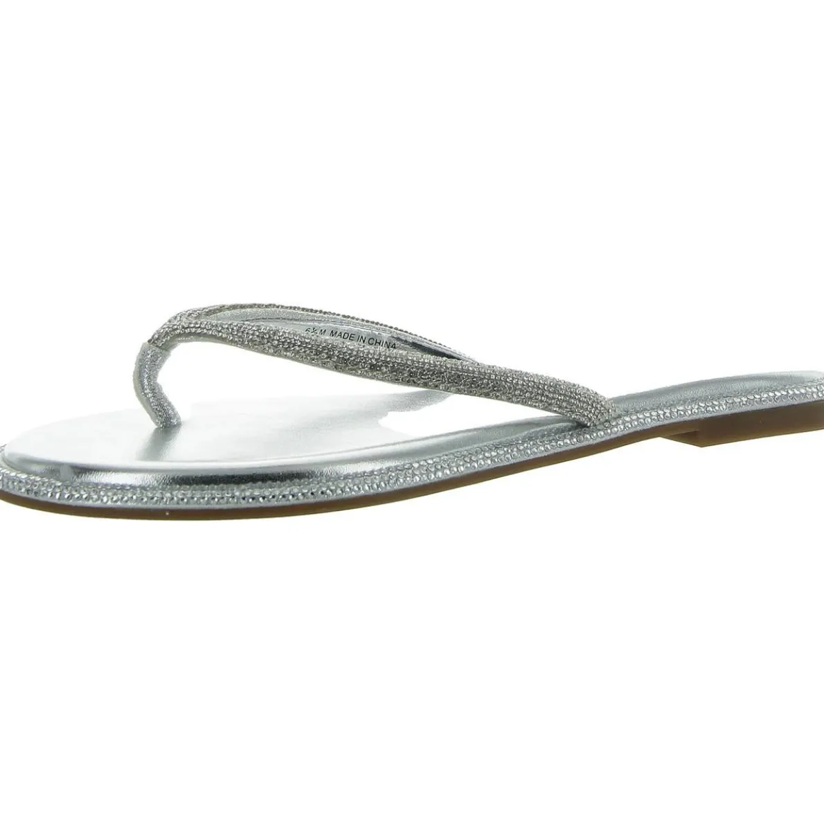 Myrline Rhinestone Slip On Thong Sandals