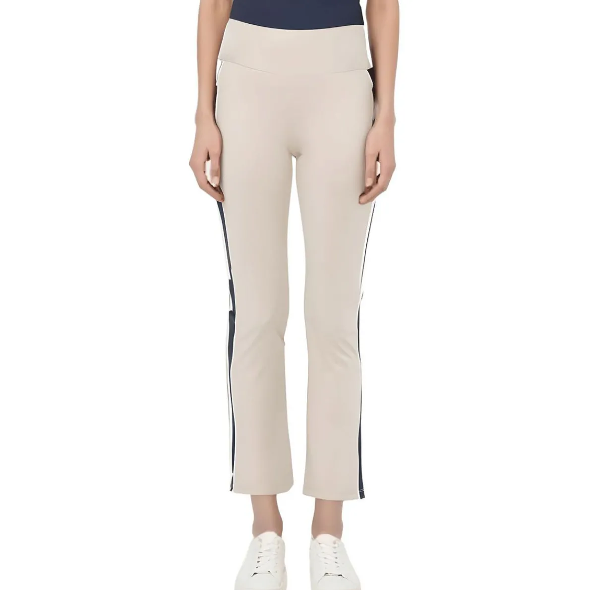 Crop Nylon Capri Pants