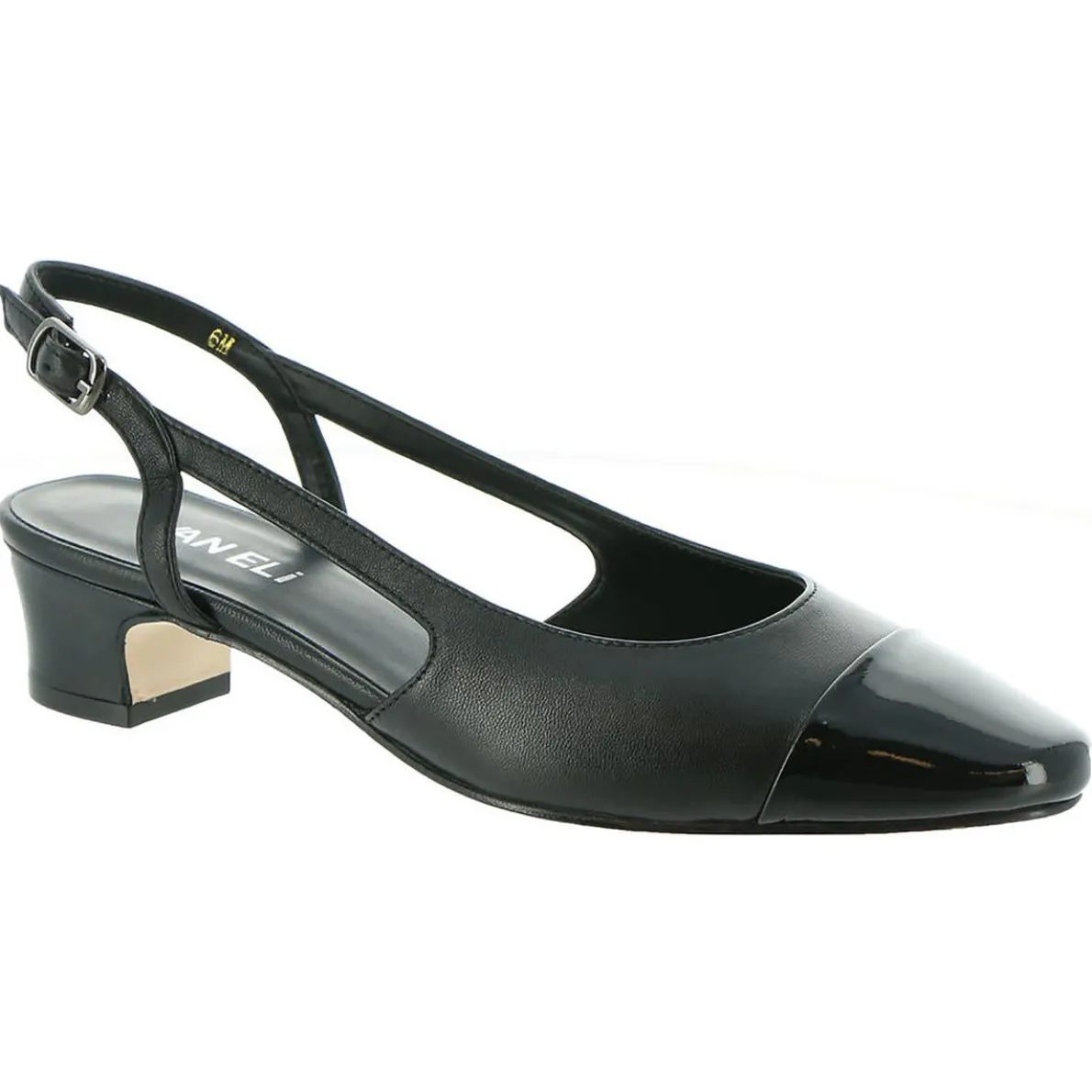 Aliz Slip On Slingback Heels