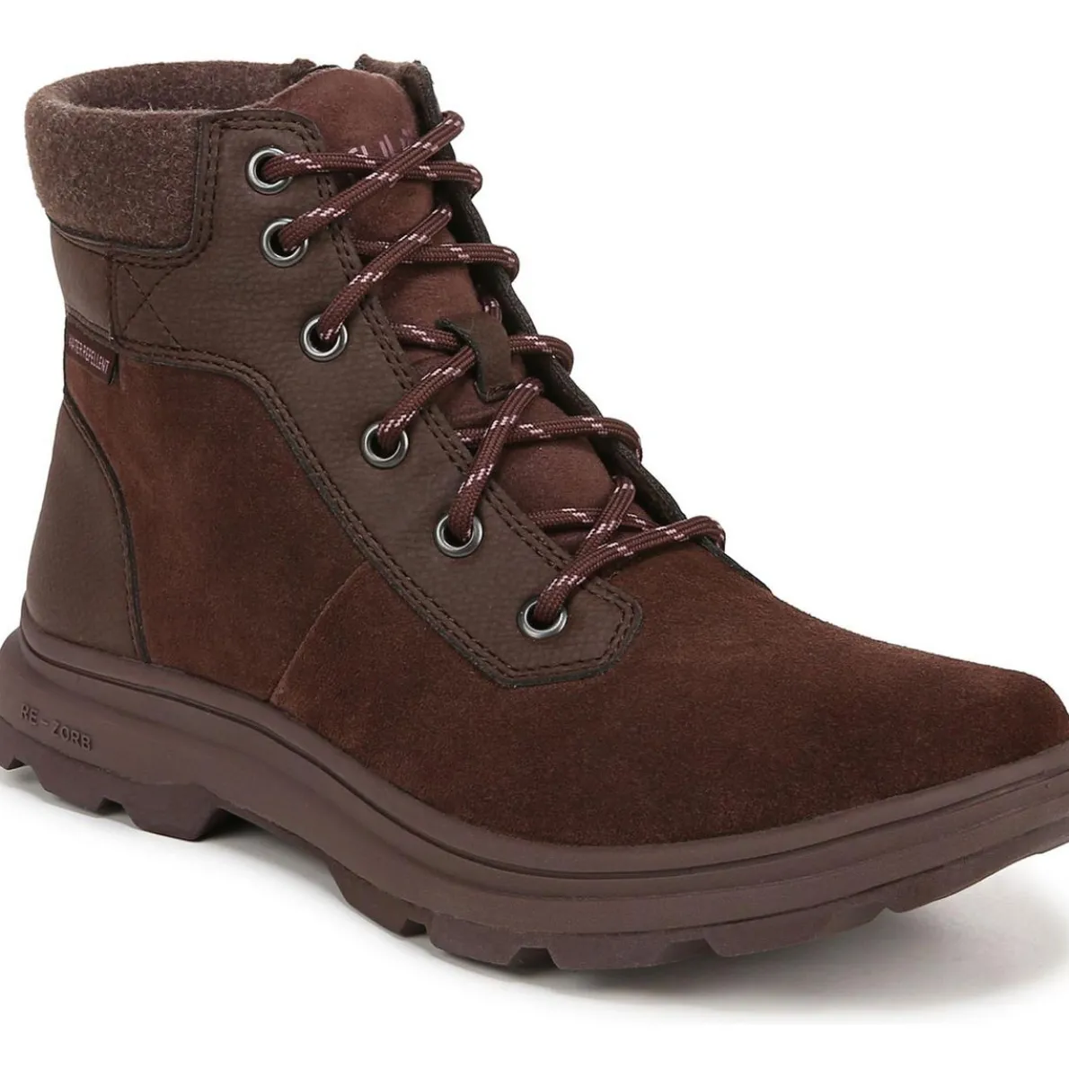 Brunswick Solid Round Toe Combat & Lace-up Boots