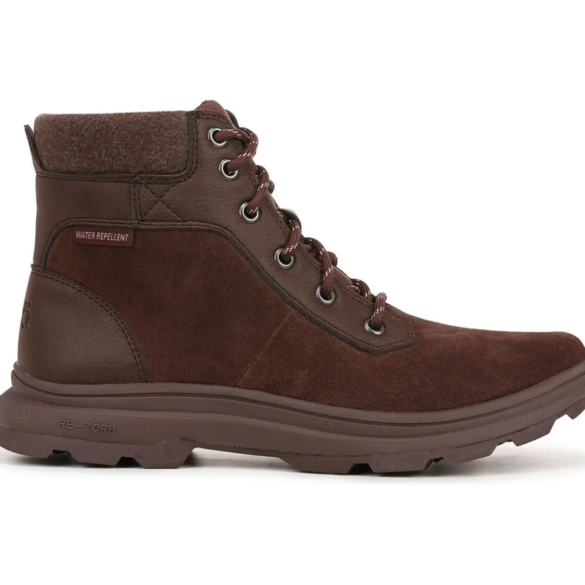 Brunswick Solid Round Toe Combat & Lace-up Boots