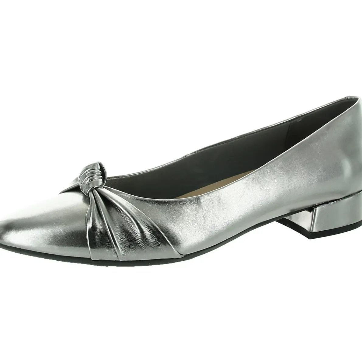 CRISTEN Metallic Flat Shoes