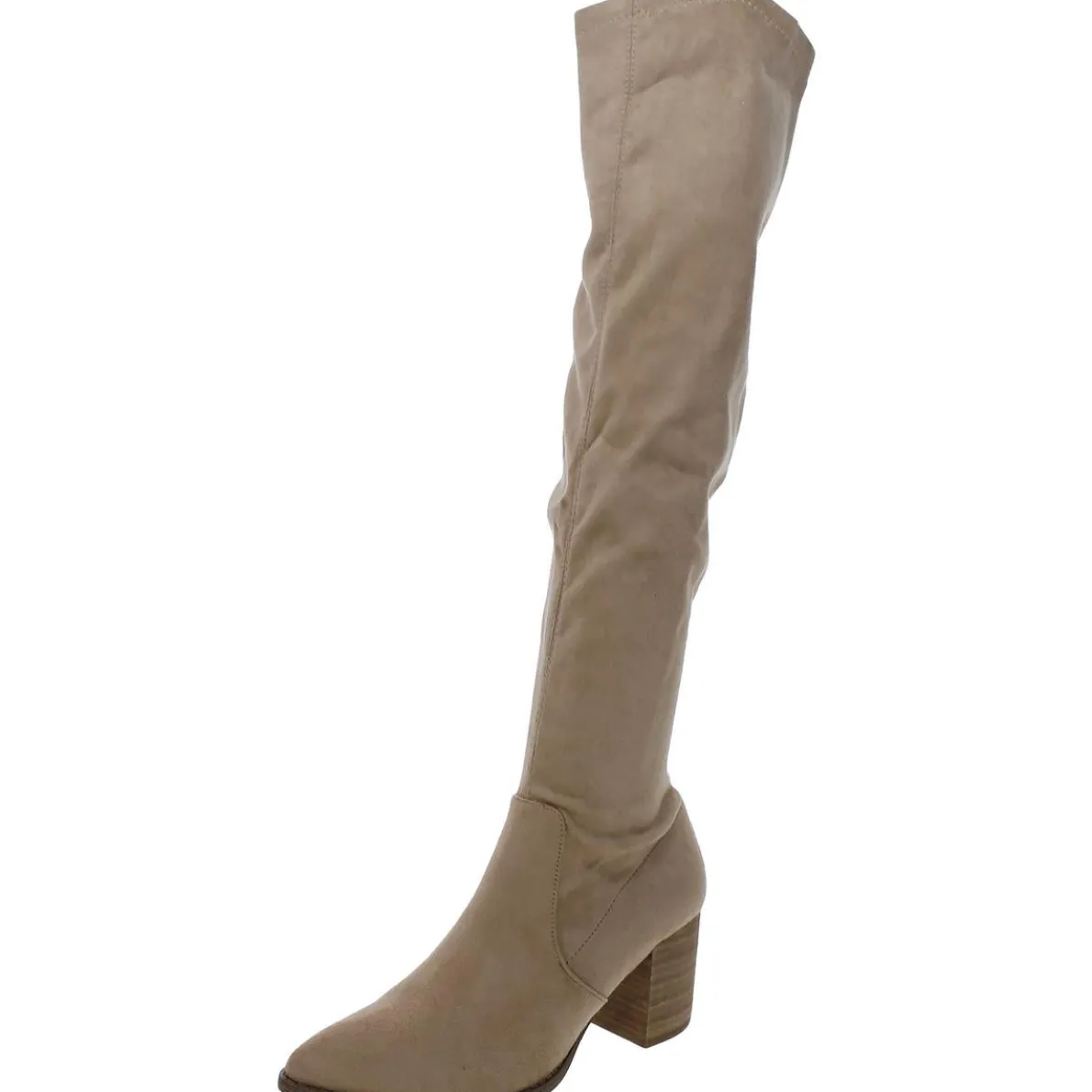 Tempt Faux Suede Over-The-Knee Boots