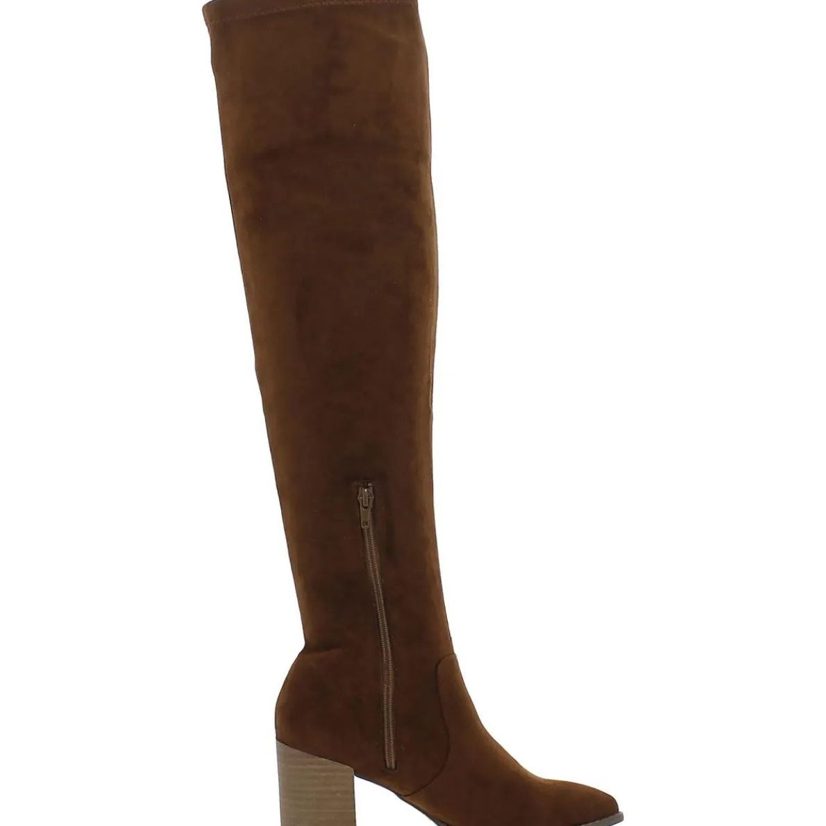 Tempt Faux Suede Over-The-Knee Boots