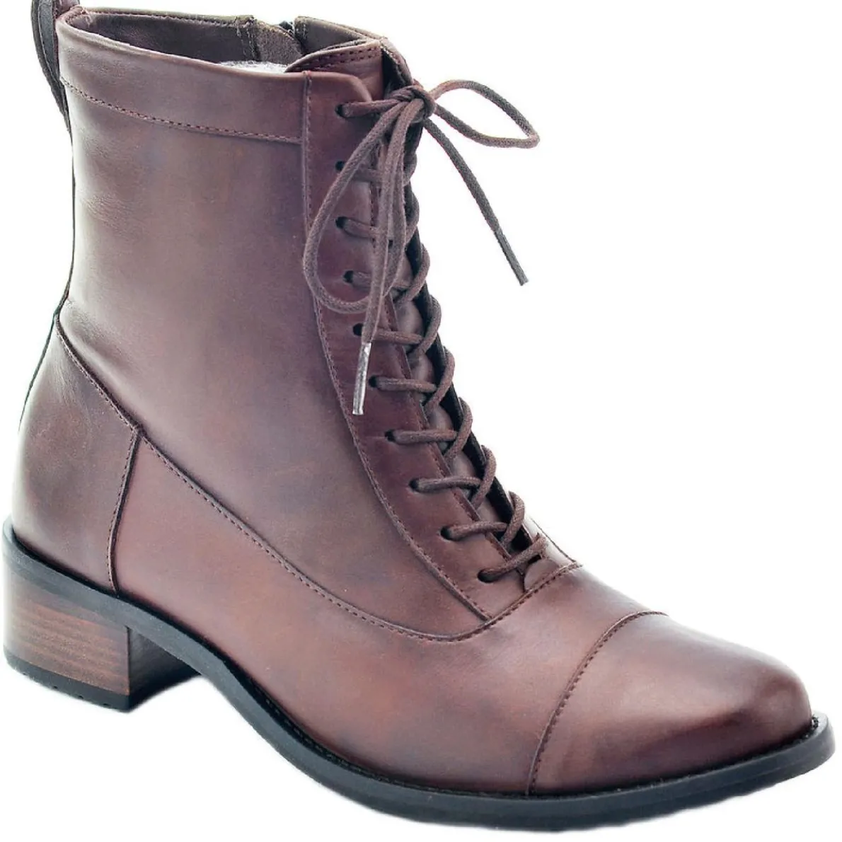 Explorer Leather Ankle Ankle Boots