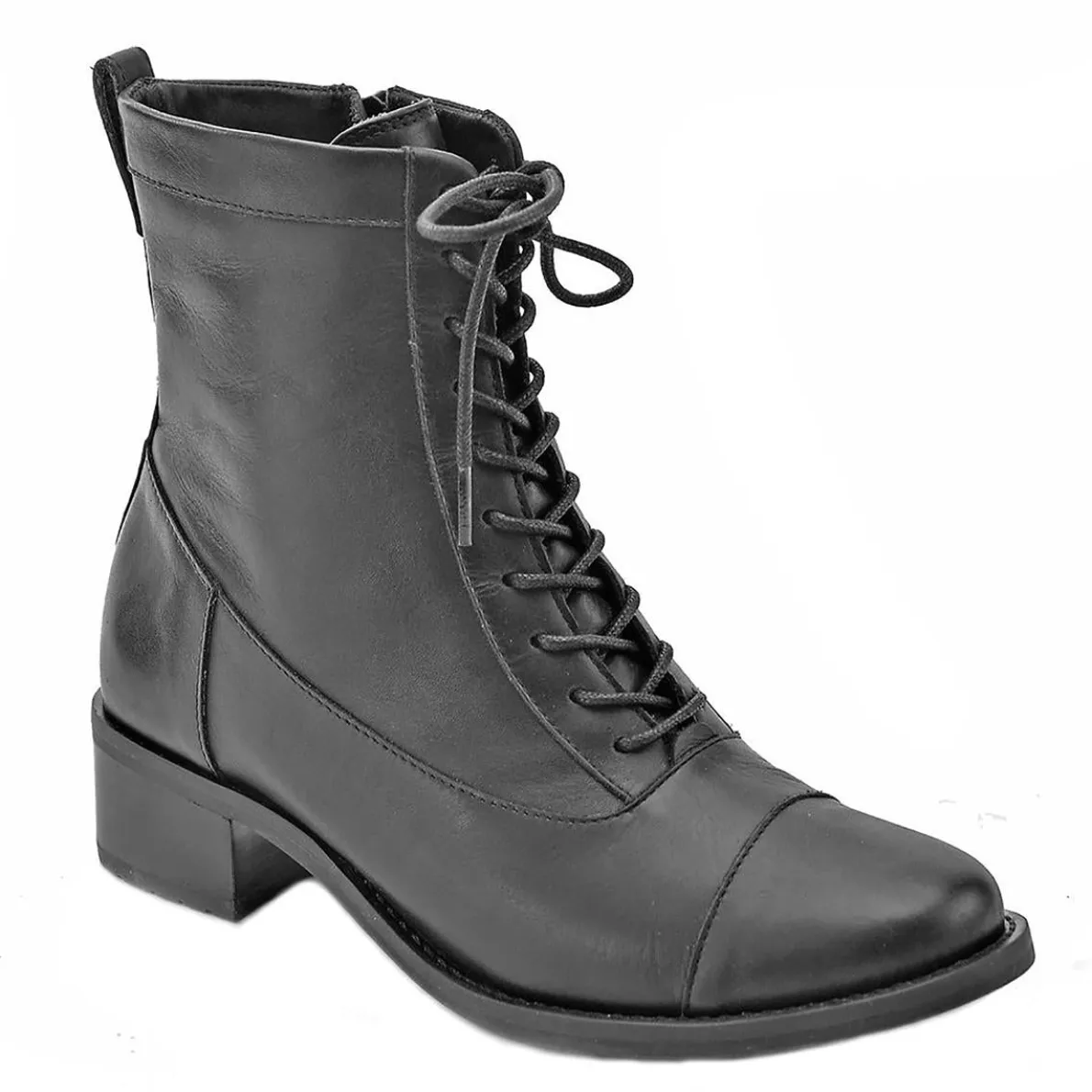 Explorer Leather Ankle Ankle Boots