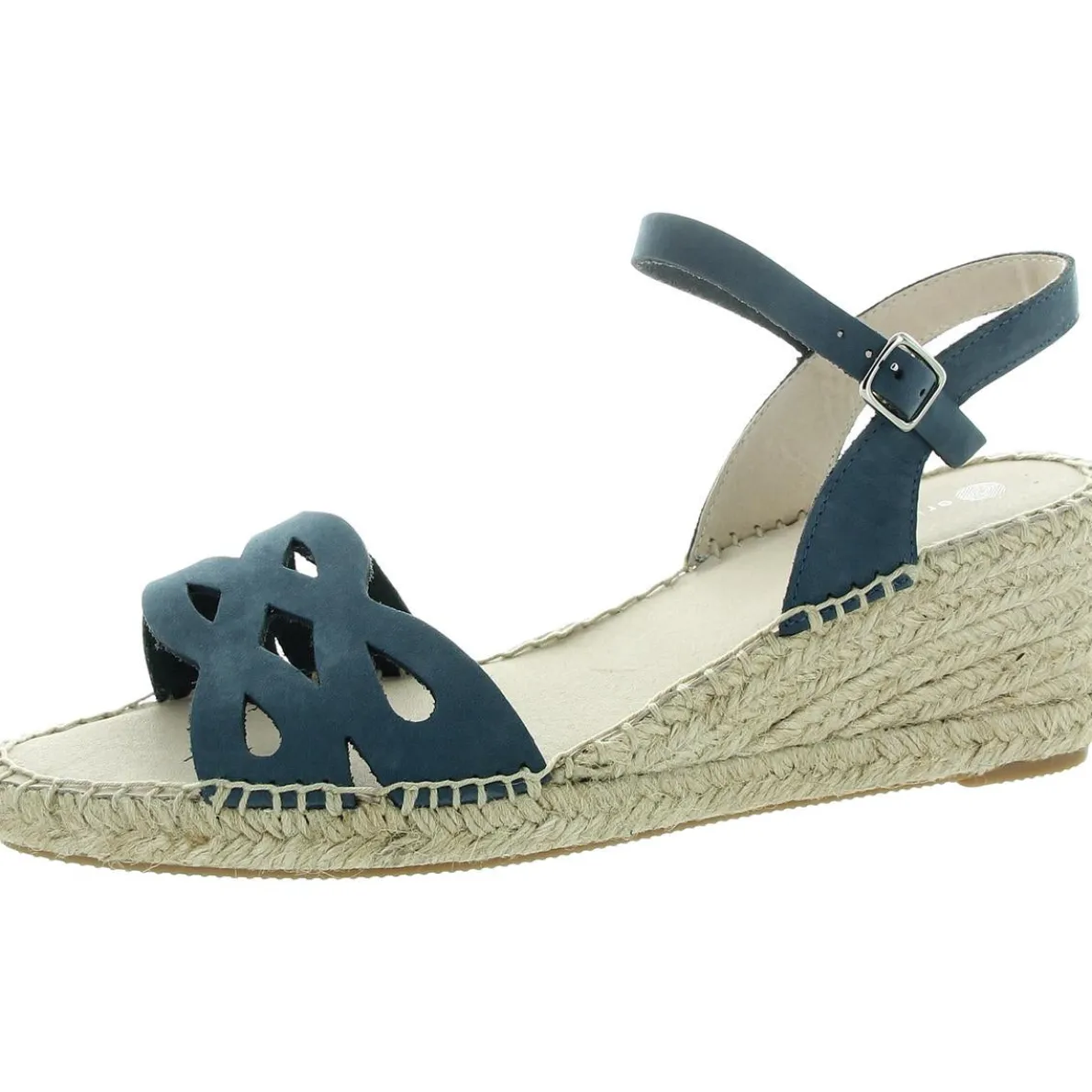 Buckle Nubuck Espadrilles