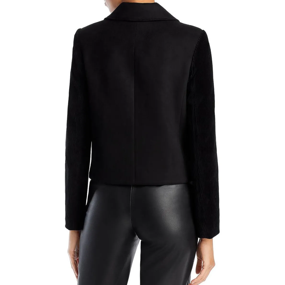 Faux Suede Lightweight Bomber Jacket