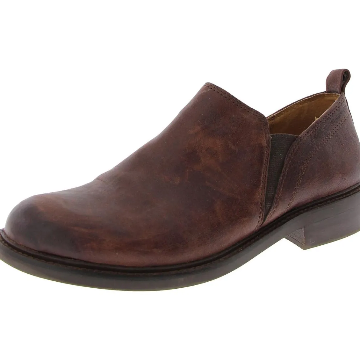 Naisbury II Leather Block Heel Ankle Boots