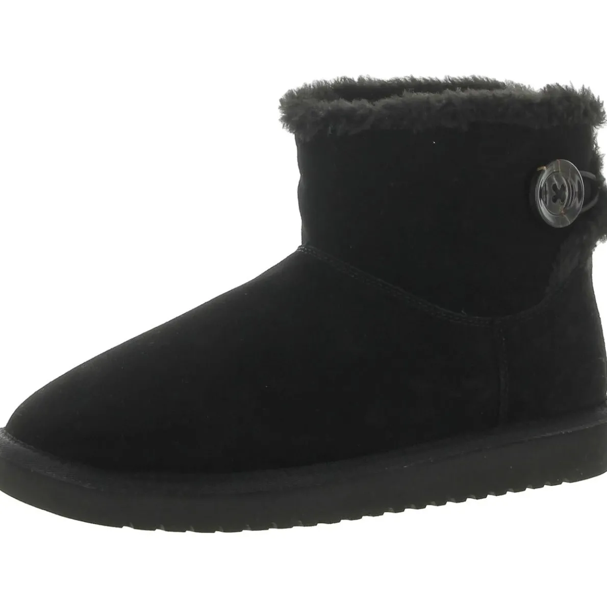 Nalie Mini Suede Faux Fur Winter & Snow Boots