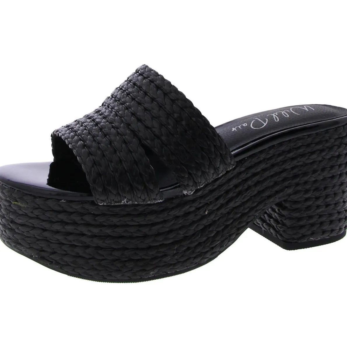 Niftyy Heeled Slip-On Espadrilles