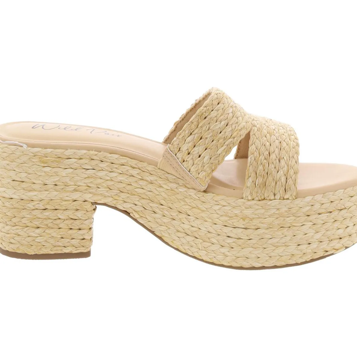 Niftyy Heeled Slip-On Espadrilles