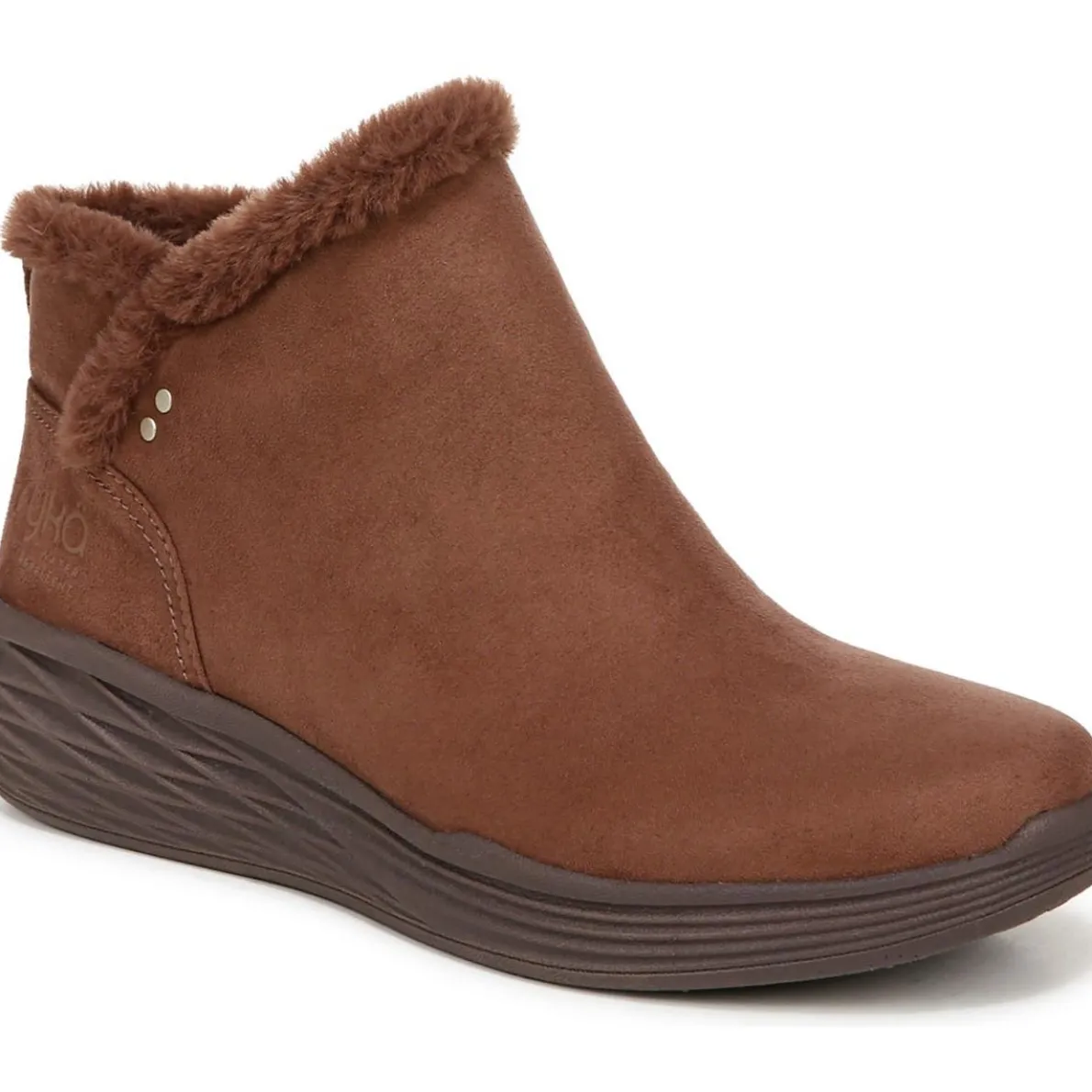 Nimbus Faux Fur Faux Suede Booties