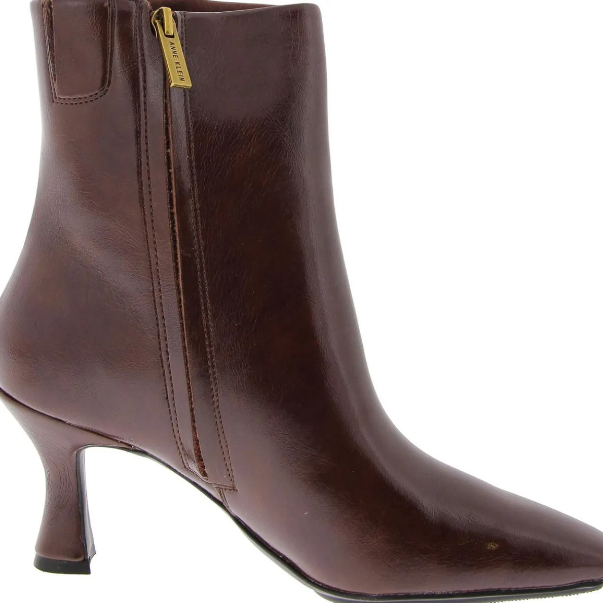 Pablo Faux Leather Heeled Booties