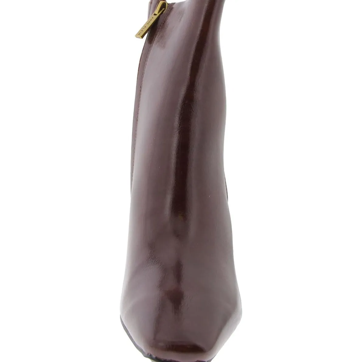 Pablo Faux Leather Heeled Booties