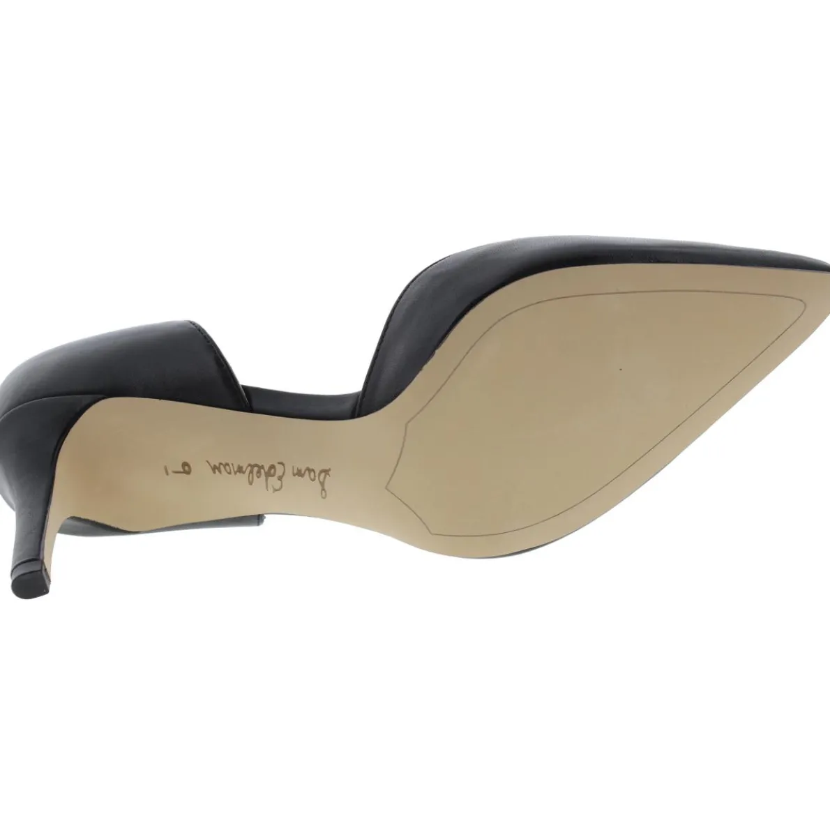 Telsa Leather Pointed Toe Heels