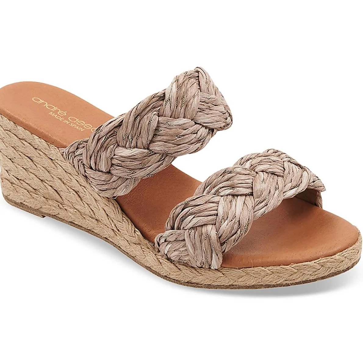 Nori Slip On Padded Insole Wedge Sandals