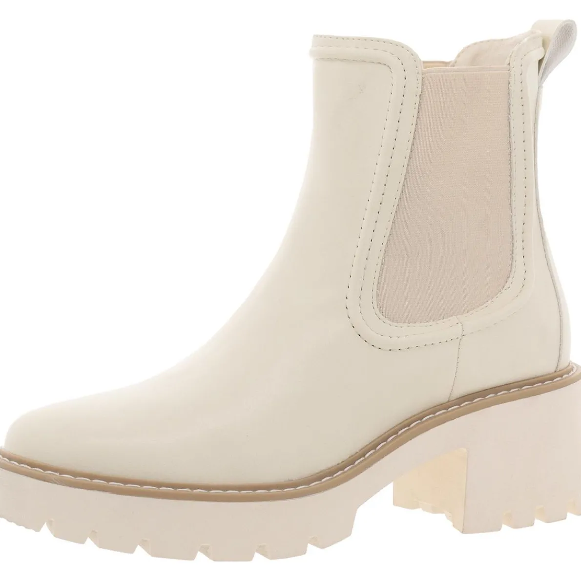 Noylynn Solid Leather Motorcycle Boots