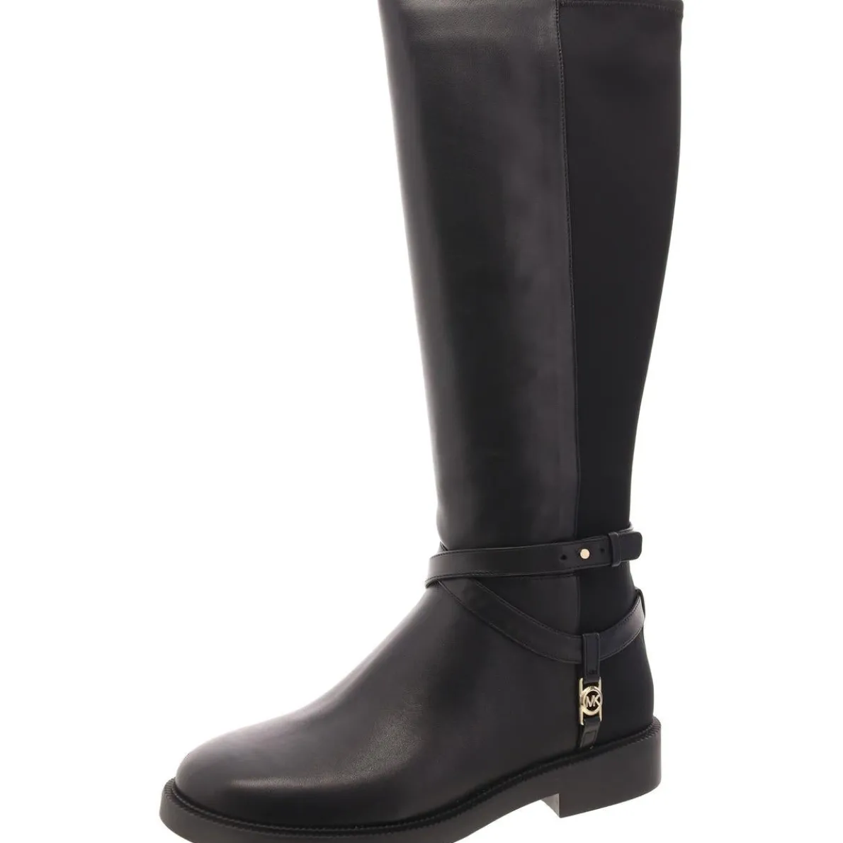 Abigail Zip Up Slip On Knee-High Boots