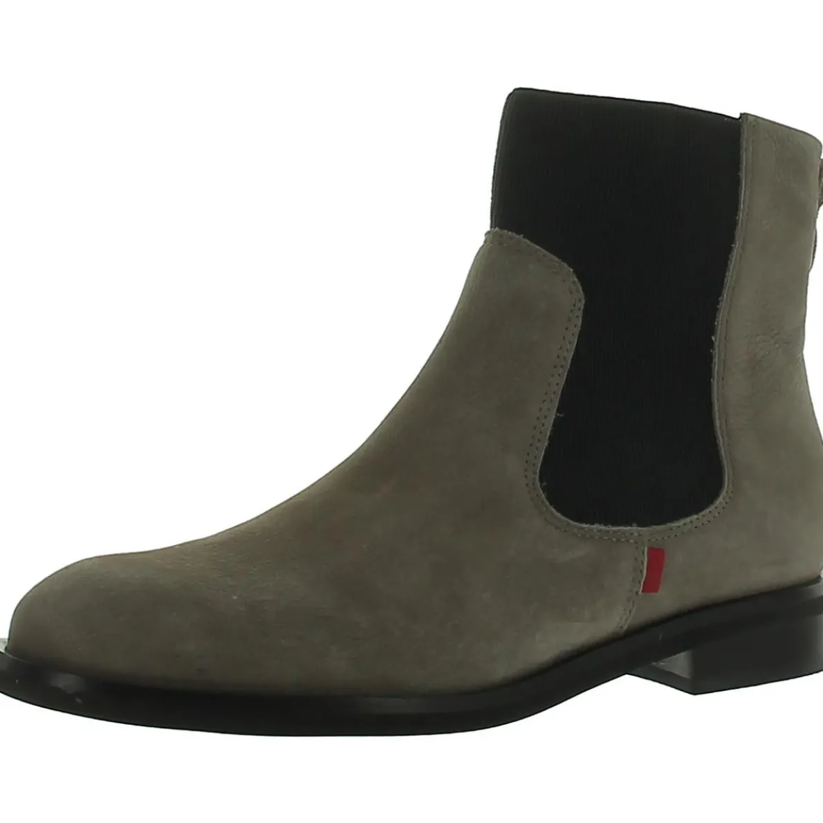 Nubuck Stretch Chelsea Boots