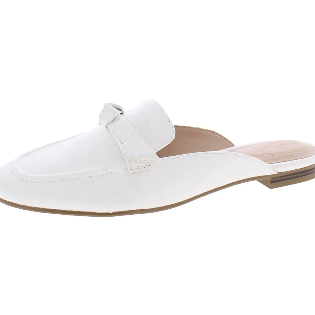 Dumia3 Faux Leather Slide Mules