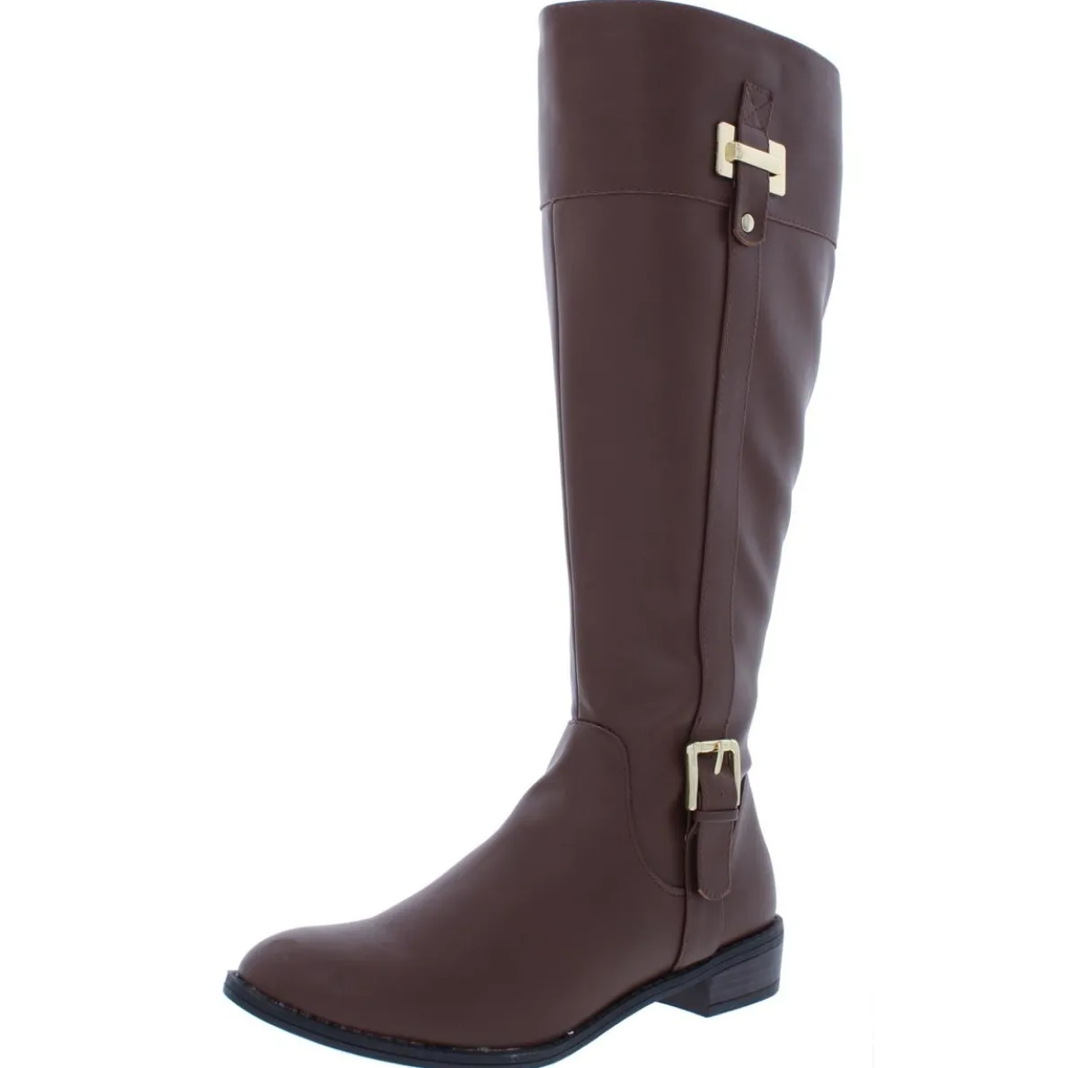 Deliee Wide Calf Riding Boots