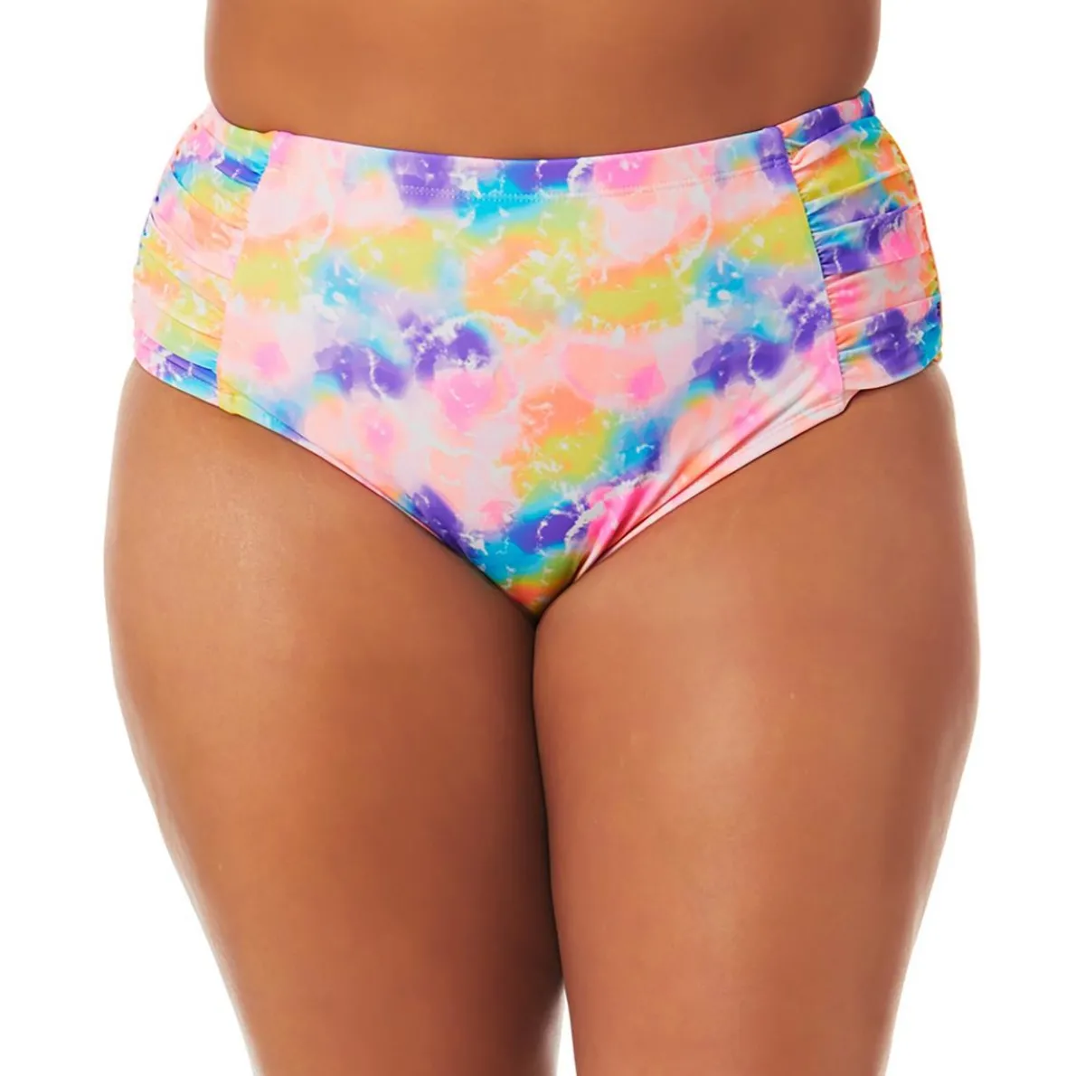 Plus Tie-Dye High-Rise Swim Bottom Separates