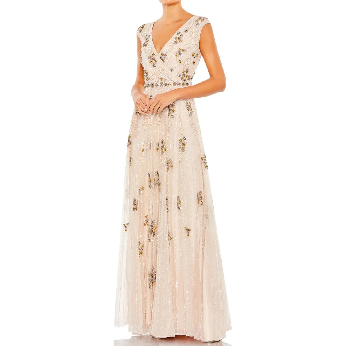 Sequined Evening Dress