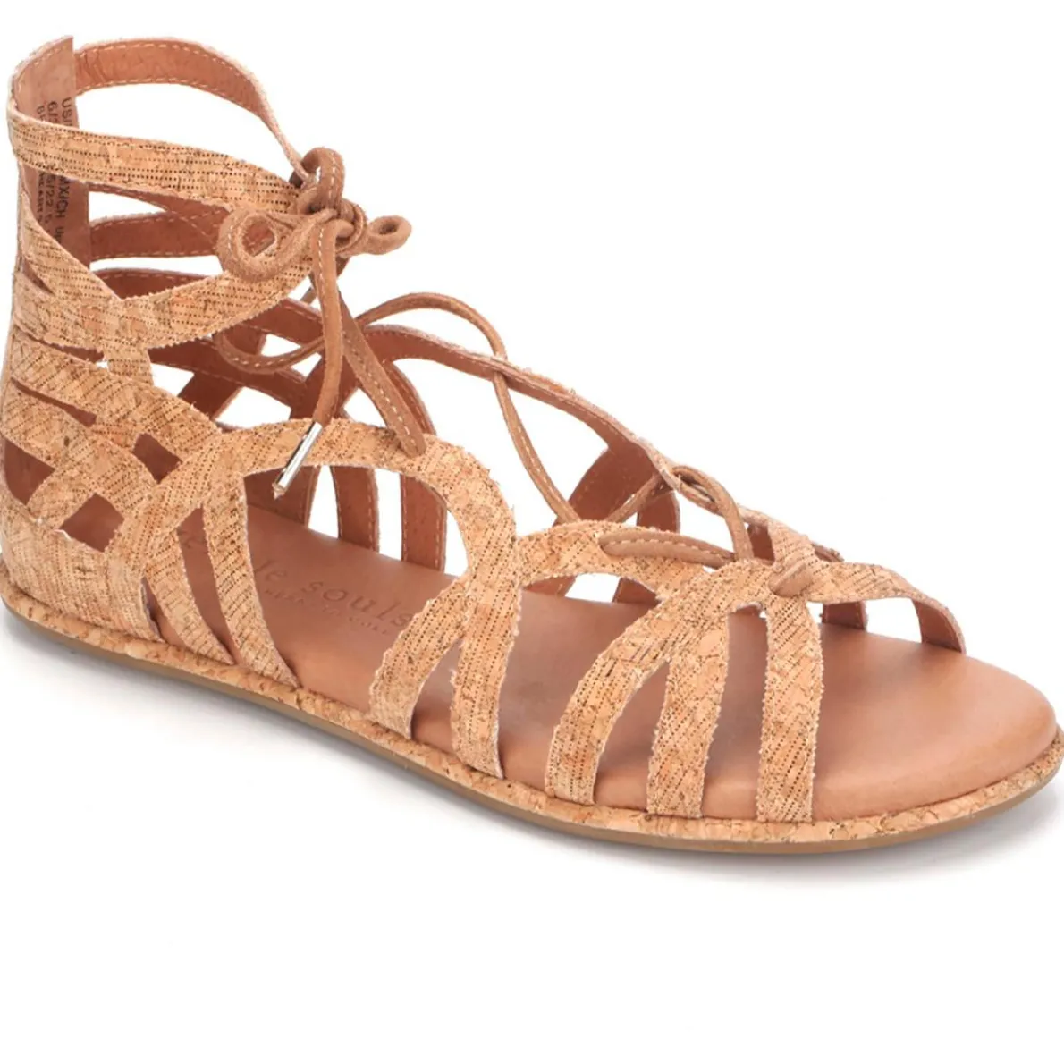 Break My Heart 3 Leather Gladiator Sandals