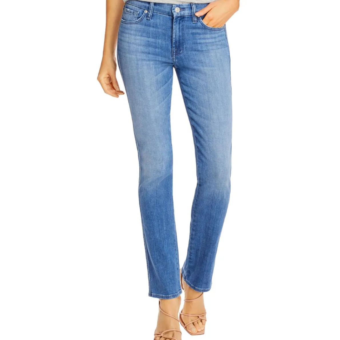 Kimmie Fitted Straight Leg Straight Leg Jeans