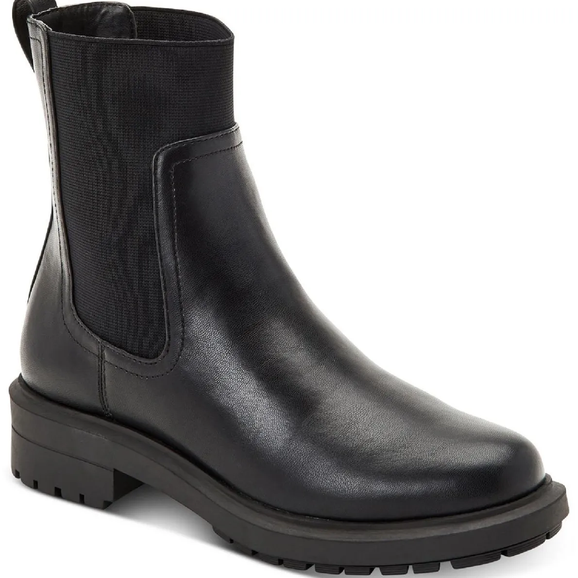 Tackoma Faux Leather Ankle Boots