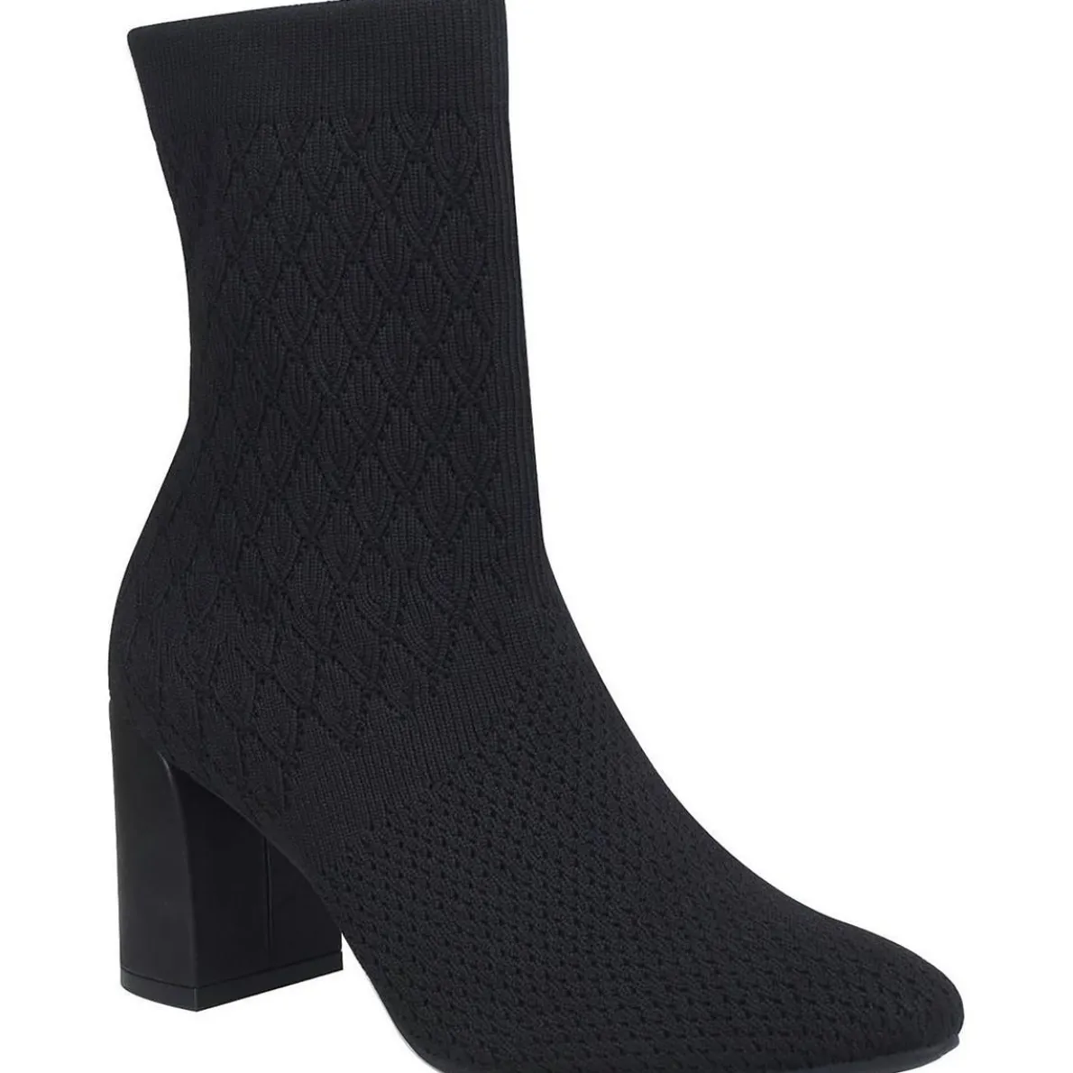 Vyra Knit Pull On Ankle Boots