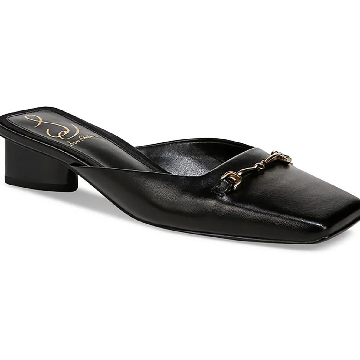 Ollie Leather Slip On Mules