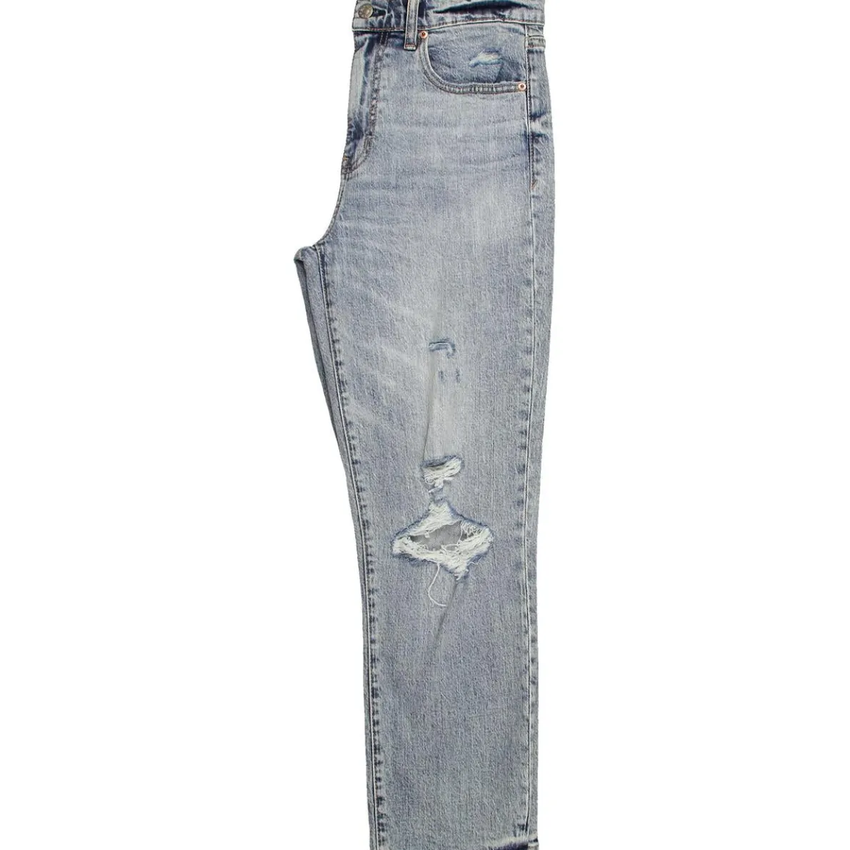 Organic Cotton Denim Straight Leg Jeans