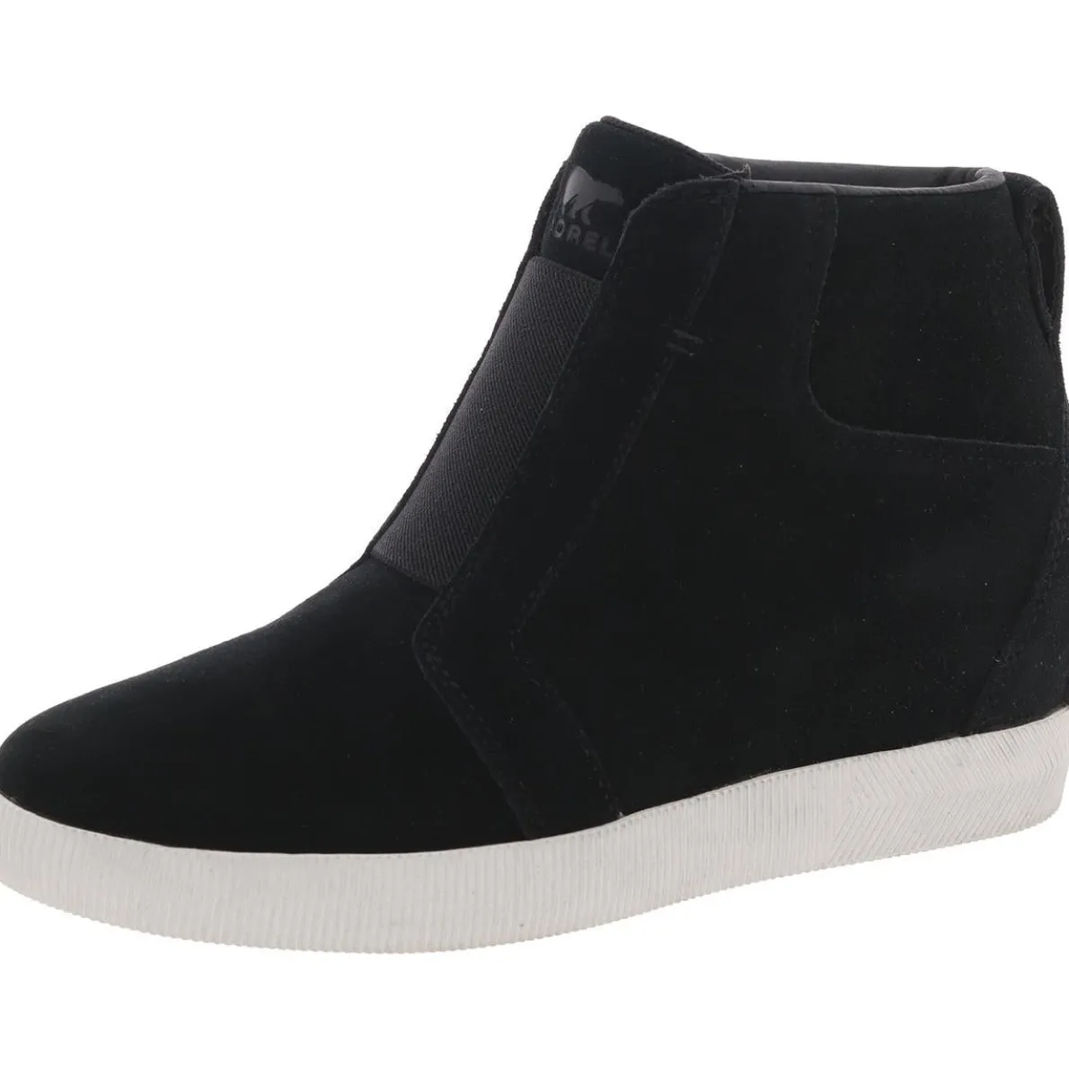 OutNAbout Suede Slip On Booties